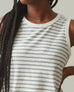 Women's Tank Dress - Flint Stone Stripe